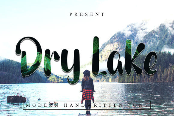 Dry Lake: A Fresh Handwritten Font