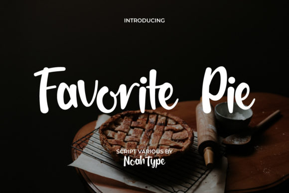 Favorite Pie Font for Elegant Design