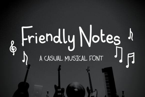 Friendly Notes Font for Creative Marketing