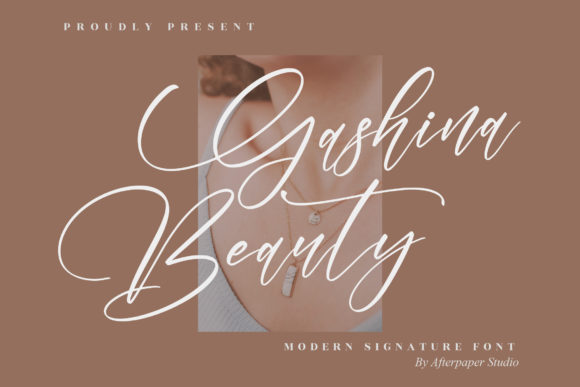 Gashina Beauty: A Luxurious Script Font
