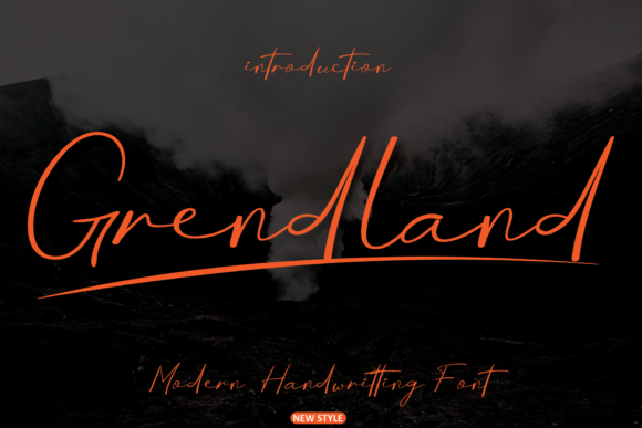 Grendland: A Script Font for Creative Campaigns