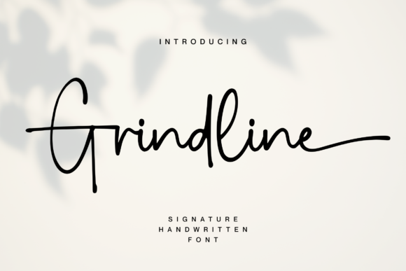 Grindline: A Playful Font for Professional Branding