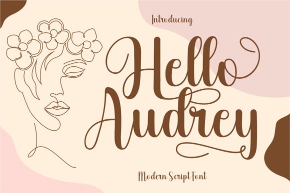 Hello Audrey Font Review