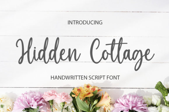 Hidden Cottage Font for Stylish Design