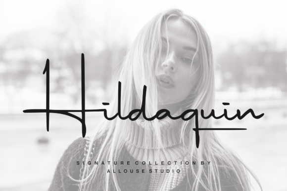 Hildaquin: A Handwritten Font for Web Design