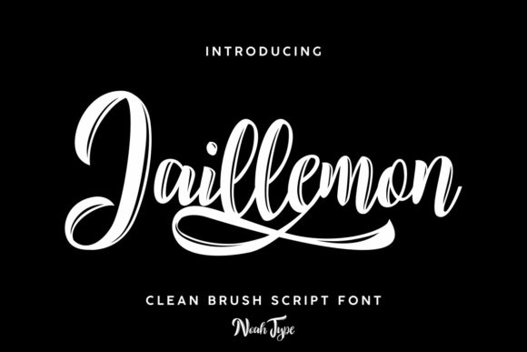 Jaillemon: A Flowing Handwritten Font