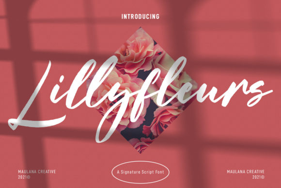 Lillyfleurs Signature Font Review