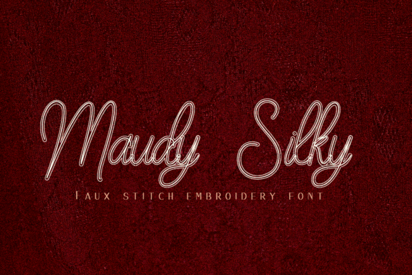Maudy Silky: Elegant Script Font