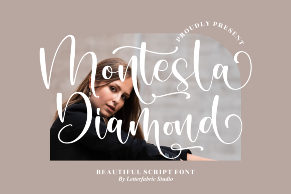 Montesla Diamond: A Creative Font for Handmade Magic