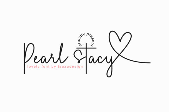 Pearl Stacy Font for Web Design