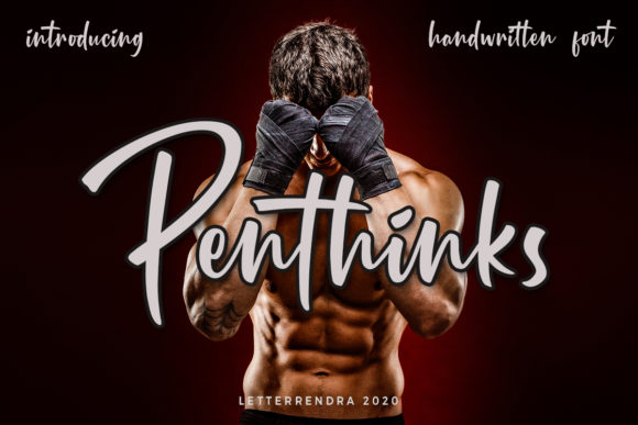 Penthinks: A Handwritten Font for Creative Expression