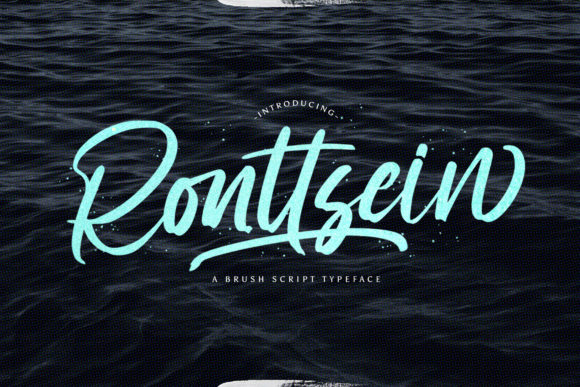 Ronttsein: A Handwritten Font for Web Design