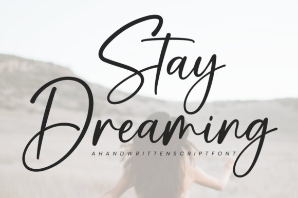 Stay Dreaming: A Font That Dreams With You