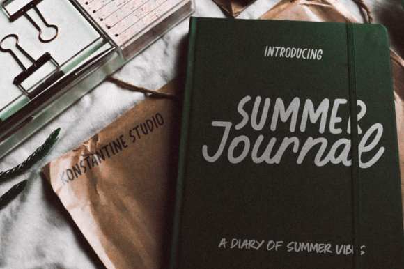 Summer Journal Font Review