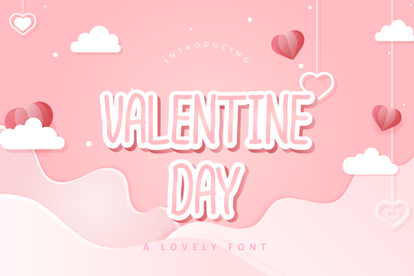 Valentine Day Font: A Handwritten Touch